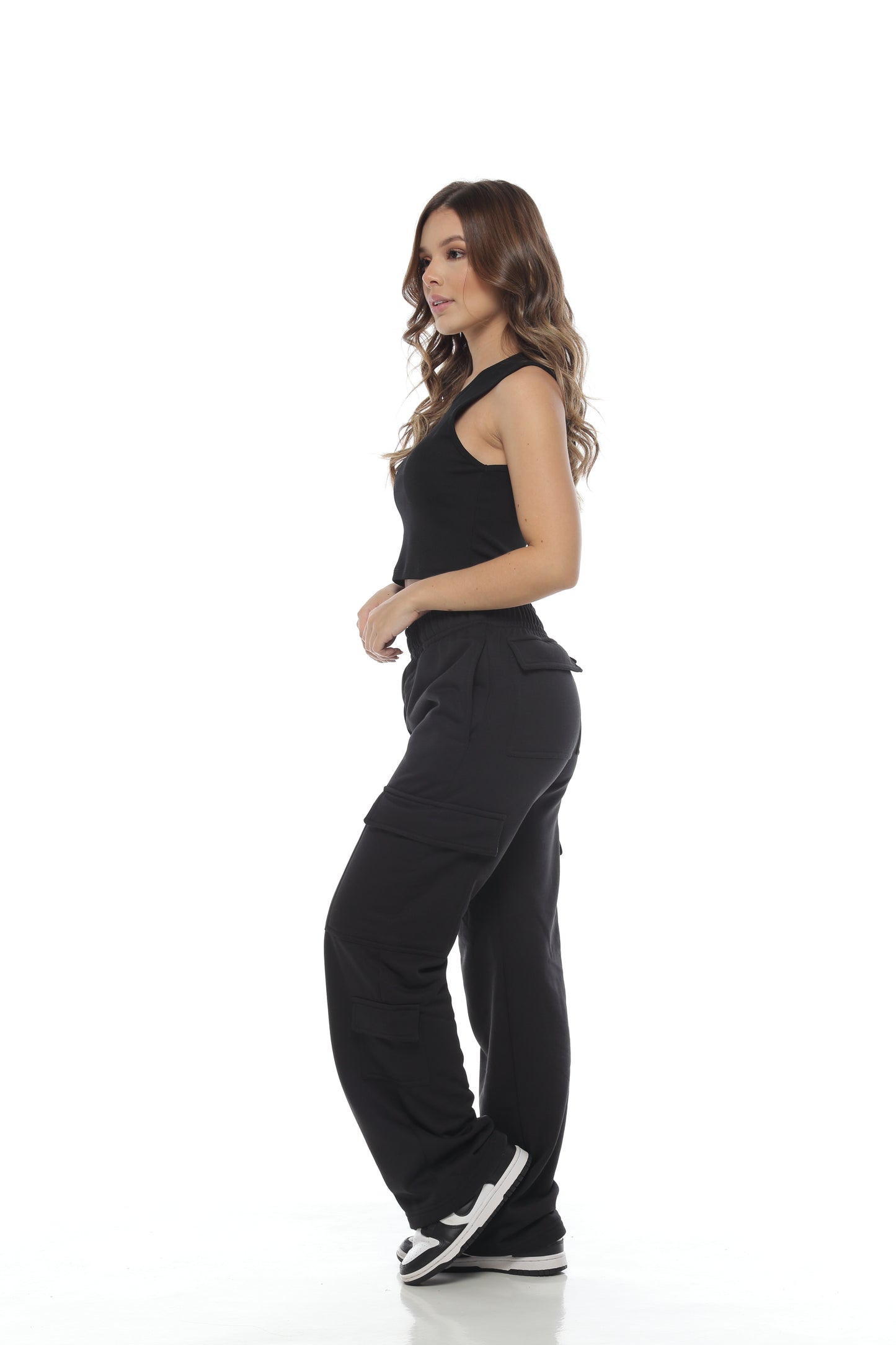 The Cargo Sweats- Black