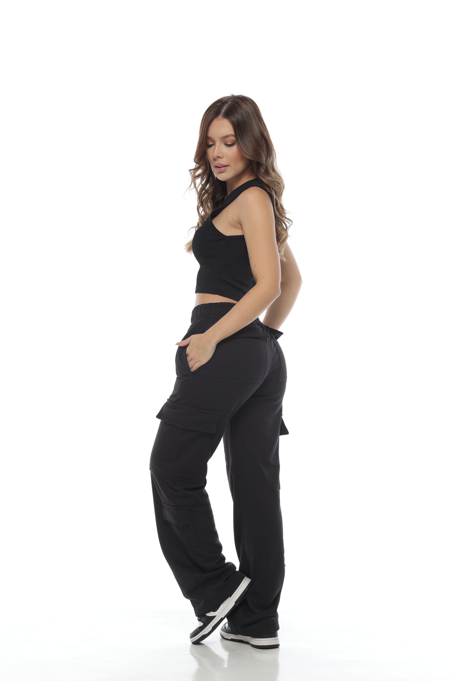 The Cargo Sweats- Black