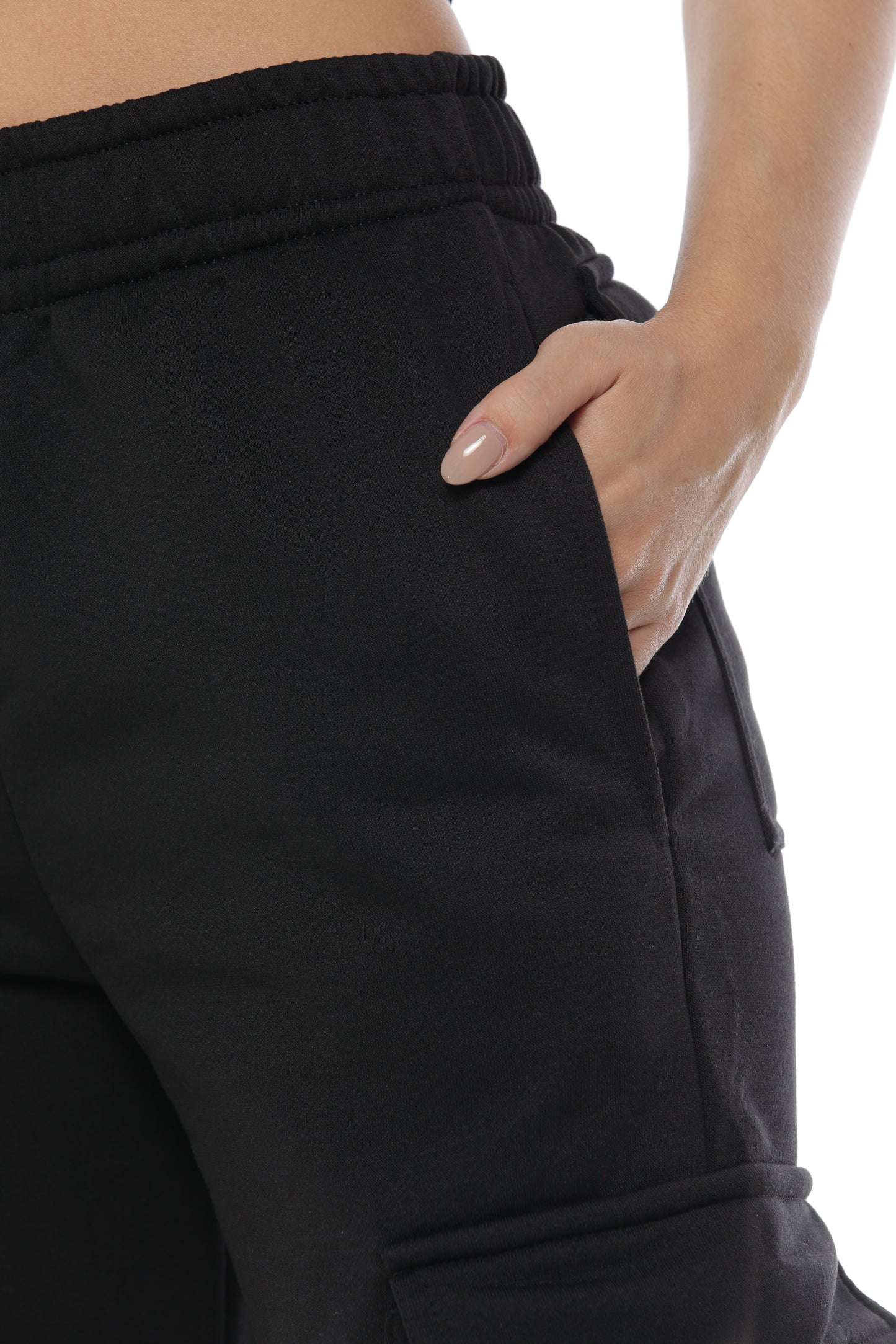 The Cargo Sweats- Black